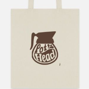 Pot head tote bag